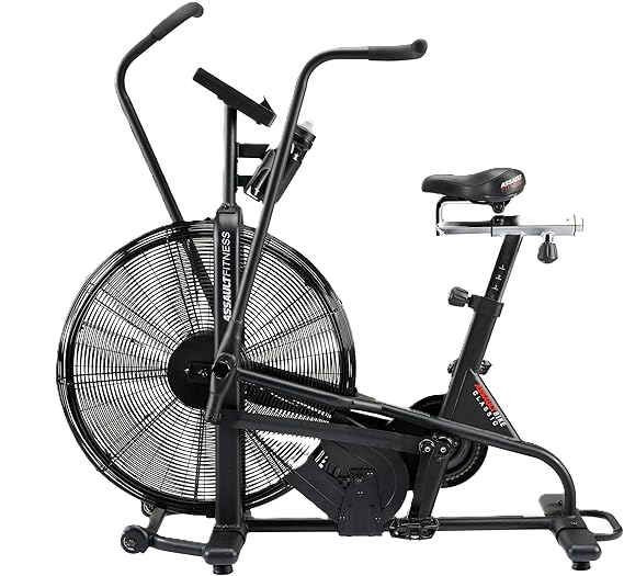 ASSAULTFITNESS Assault Air Bike in a compact home gym setup