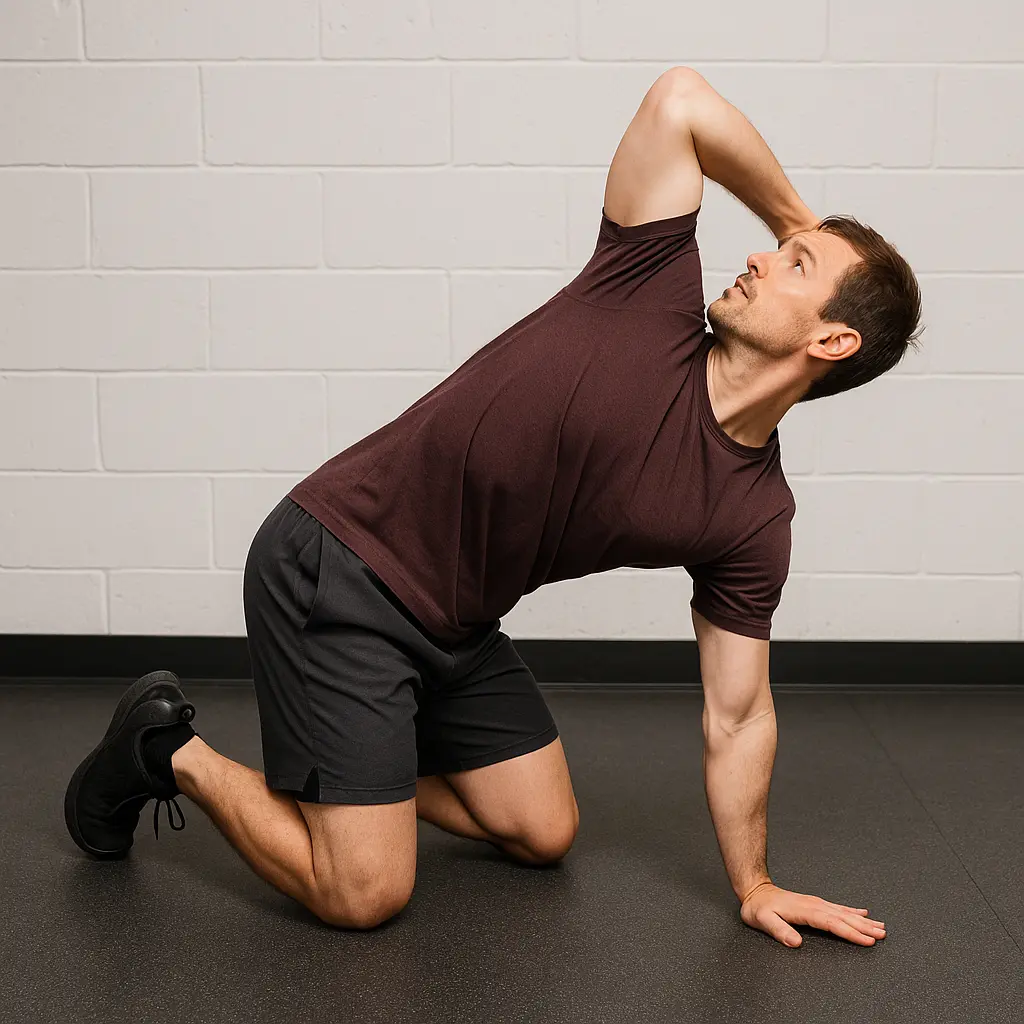 Thoracic spine mobility exercises