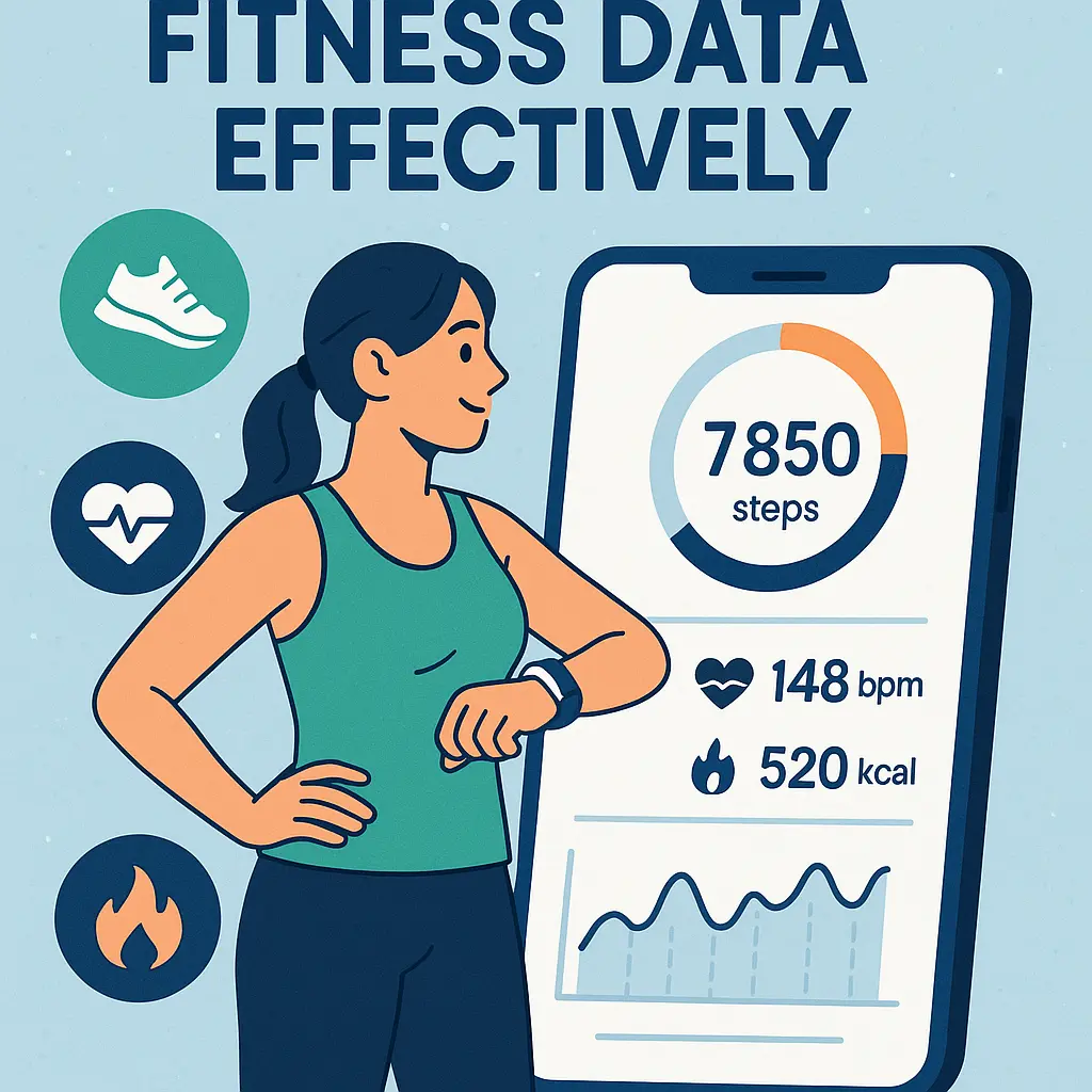 Tracking fitness data effectively